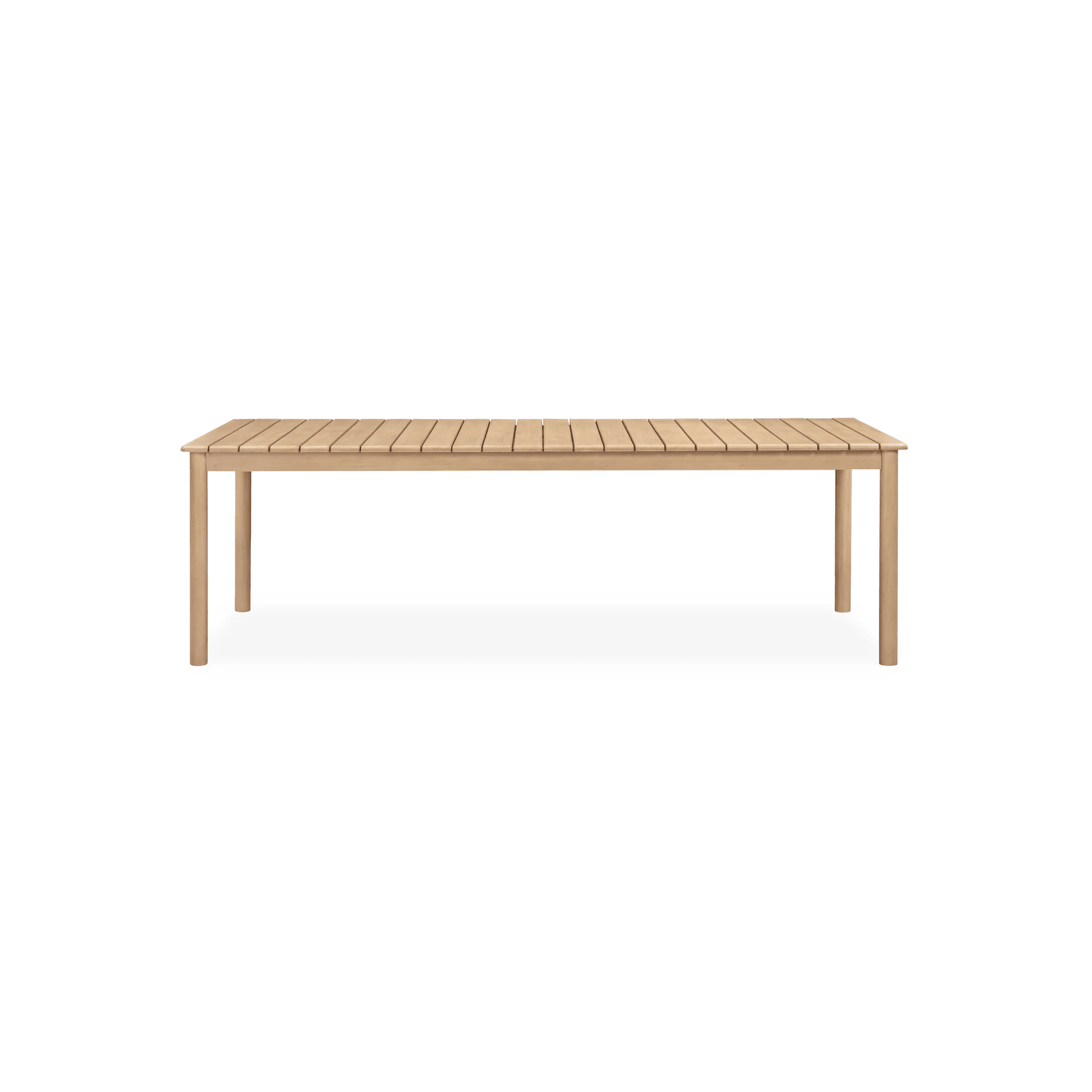 Burnett Outdoor Dining Table 240cm - Eucalyptus gallery detail image