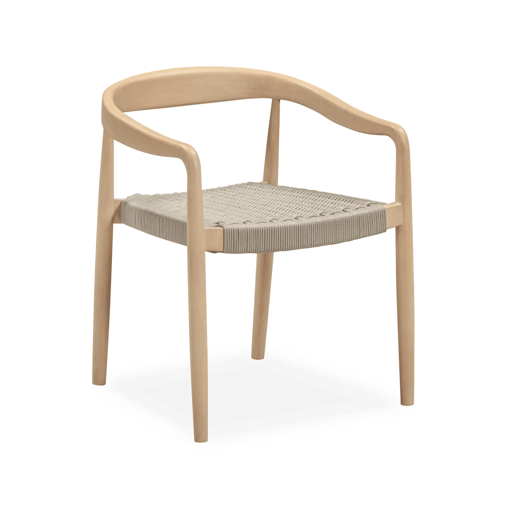 Sal Outdoor Dining Chair - Eucalyptus / Beige gallery detail image