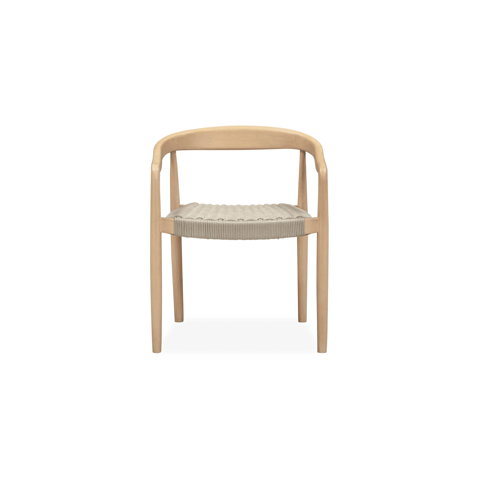 Sal Outdoor Dining Chair - Eucalyptus / Beige gallery detail image