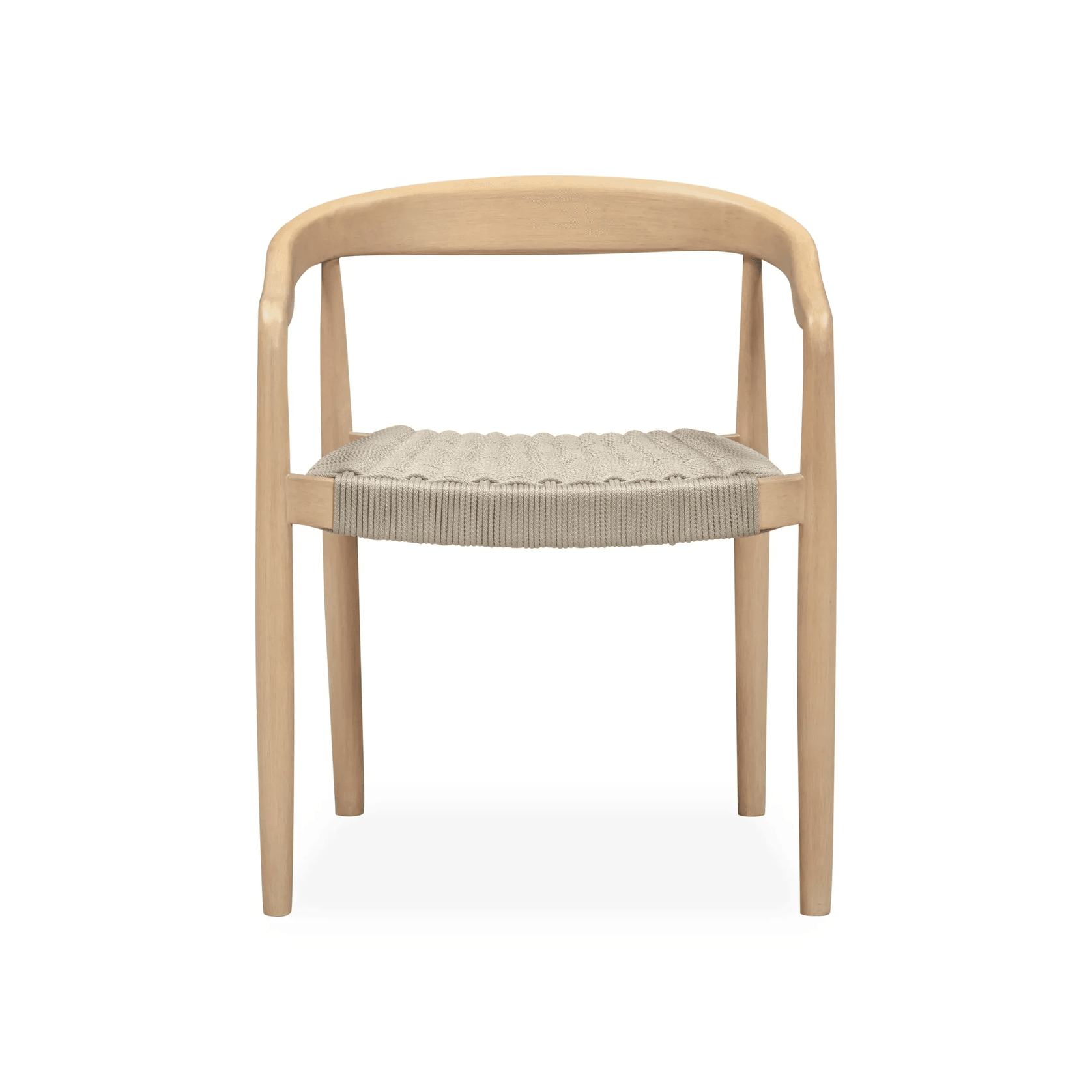 Sal Outdoor Dining Chair - Eucalyptus / Beige gallery detail image