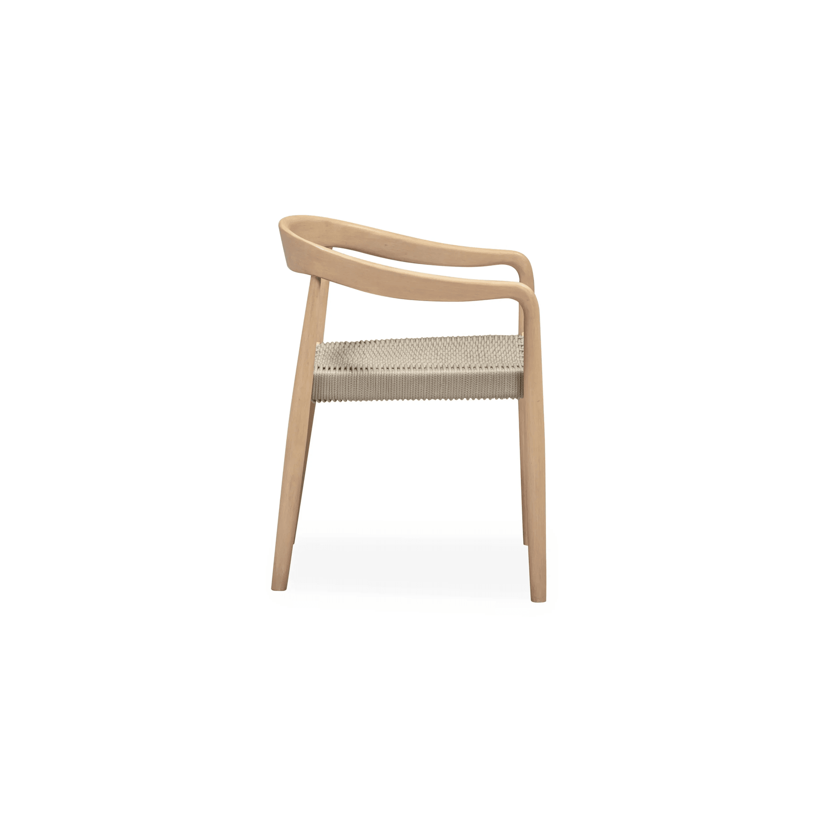 Sal Outdoor Dining Chair - Eucalyptus / Beige gallery detail image