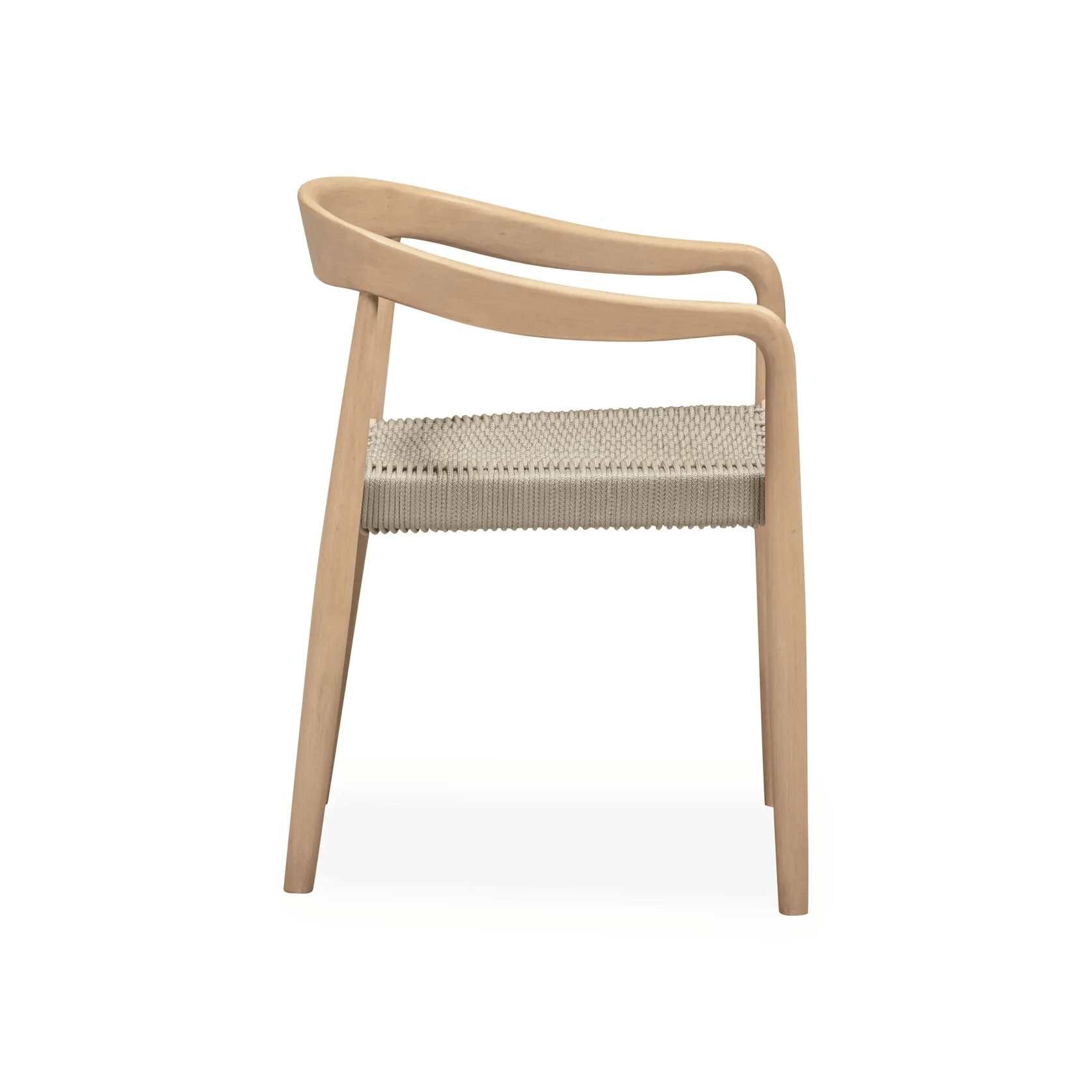 Sal Outdoor Dining Chair - Eucalyptus / Beige gallery detail image