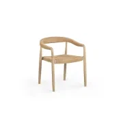 Reynolds Outdoor Dining Chair - Light Acacia gallery detail image