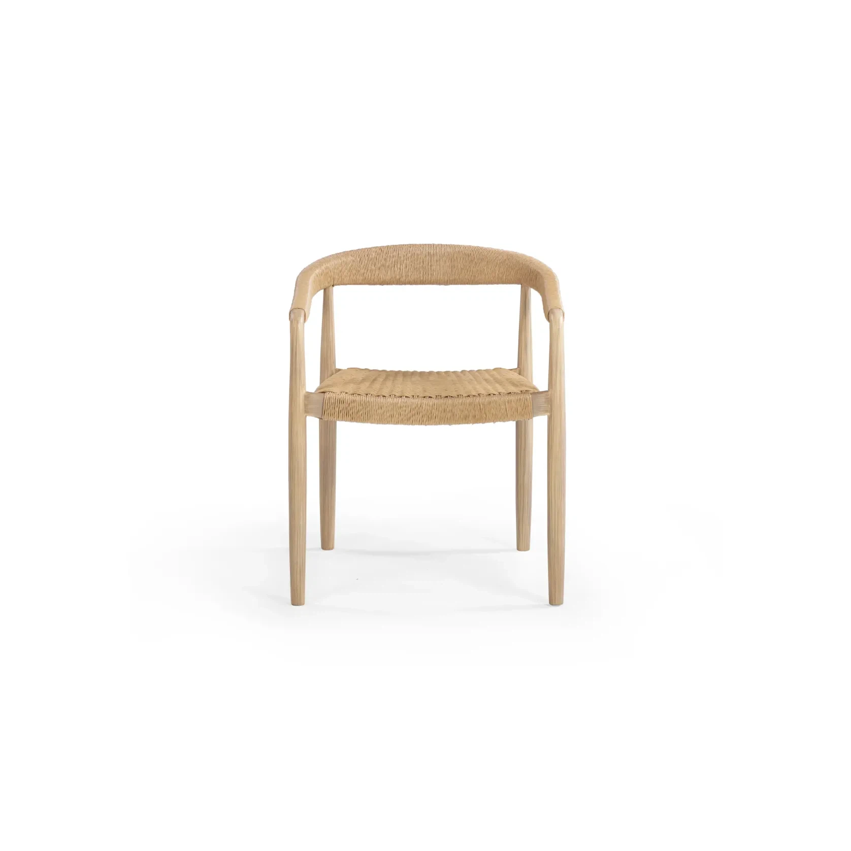 Reynolds Outdoor Dining Chair - Light Acacia gallery detail image