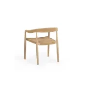Reynolds Outdoor Dining Chair - Light Acacia gallery detail image