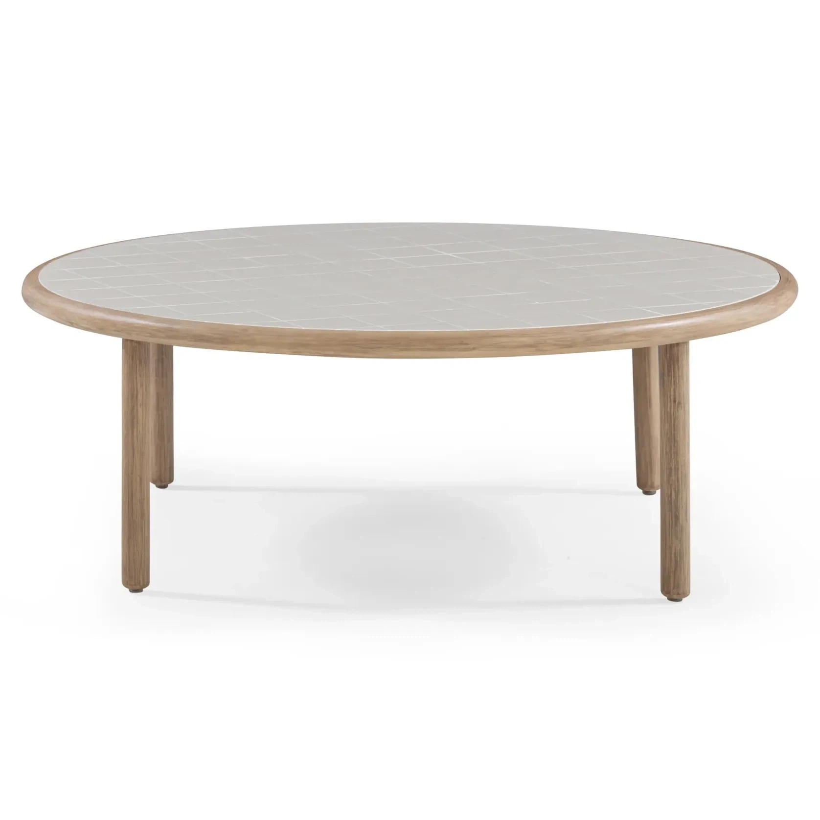 Lonnie Outdoor Coffee Table Large - Warm White gallery detail image