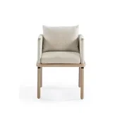 Lonnie Outdoor Dining Chair - Oyster Grey gallery detail image