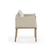 Lonnie Outdoor Dining Chair - Oyster Grey gallery detail image