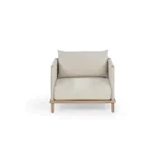 Lonnie Outdoor Armchair - Oyster Grey gallery detail image
