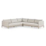 Lonnie Outdoor Corner Sofa - Oyster Grey gallery detail image
