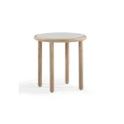 Lonnie Outdoor Side Table - Warm White gallery detail image