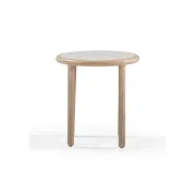 Lonnie Outdoor Side Table - Warm White gallery detail image