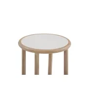 Lonnie Outdoor Side Table - Warm White gallery detail image