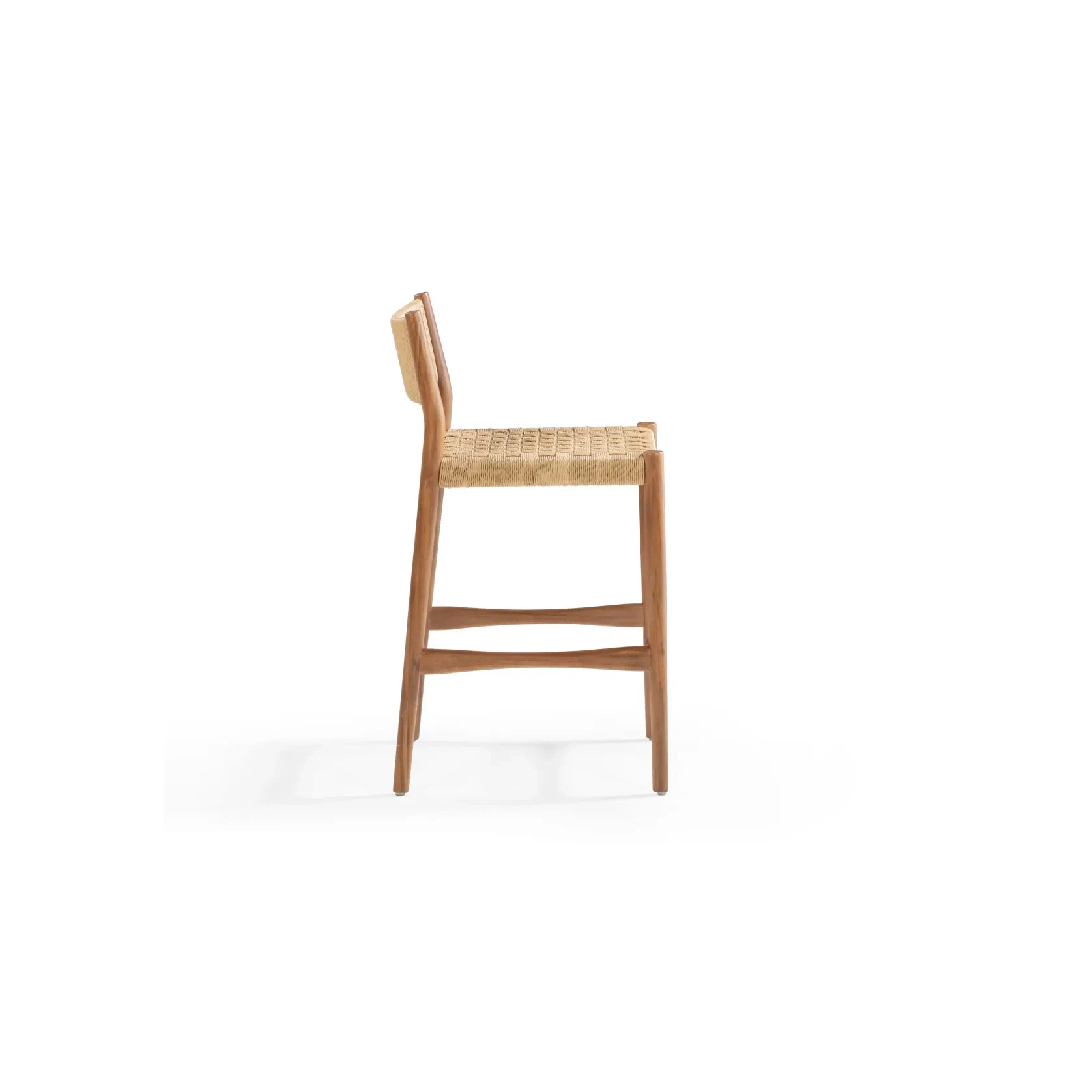 Pedro Outdoor Bar Stool 65cm - Deep Acacia gallery detail image