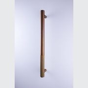 Taylor Entry Door Rail - Back To Back Pair Aged Bronze gallery detail image