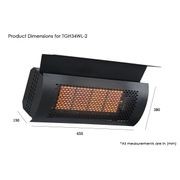 HEATSTRIP Wall Mounted Gas Heater NG gallery detail image