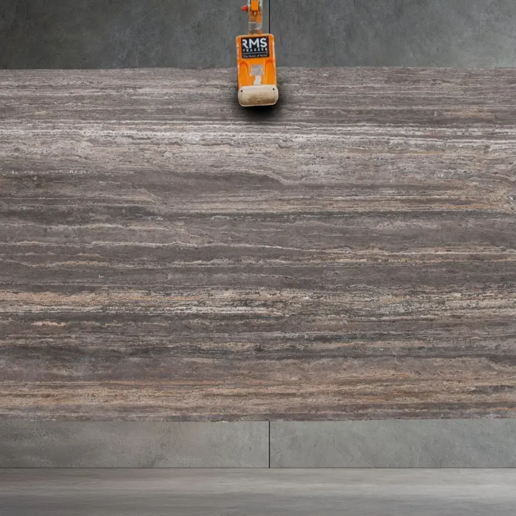 Titanium Vein Cut Travertine Benchtop gallery detail image