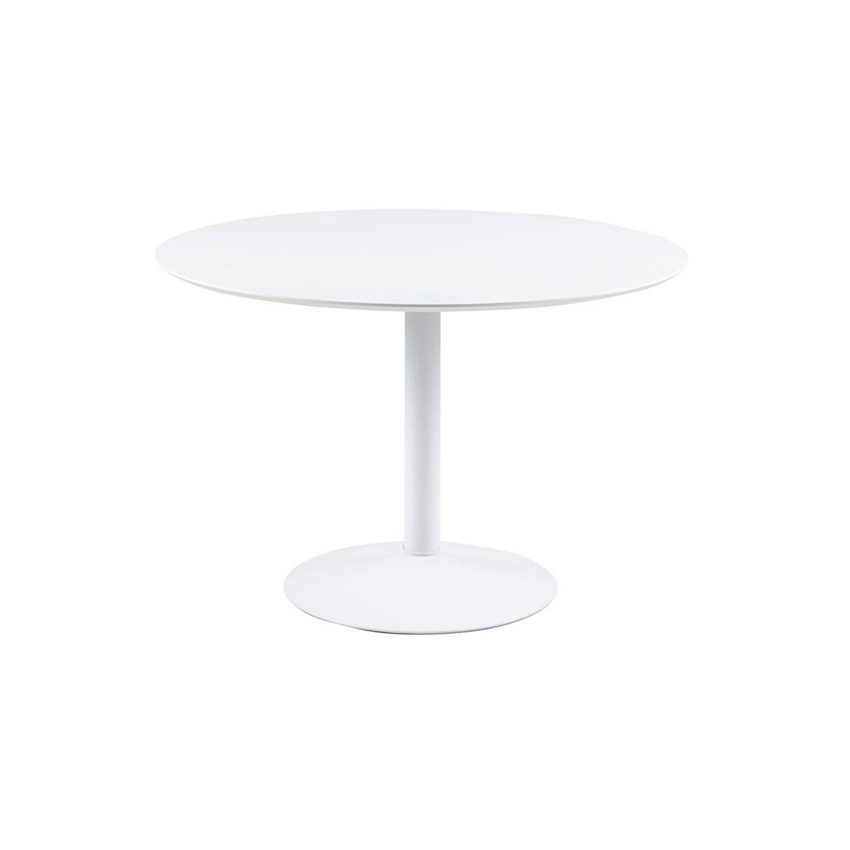 TITAN Round Dining Table 110cm - White gallery detail image