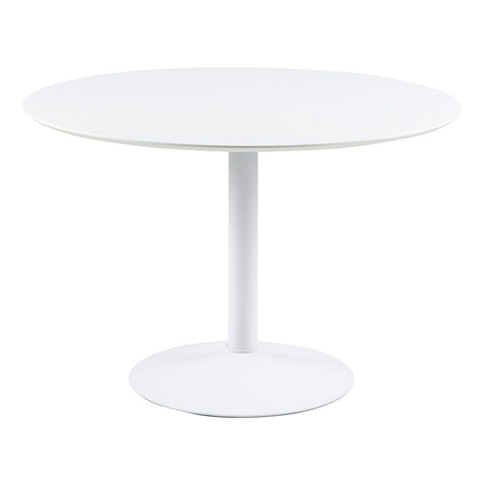TITAN Round Dining Table 110cm - White gallery detail image