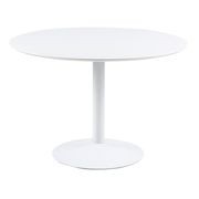 TITAN Round Dining Table 110cm - White gallery detail image