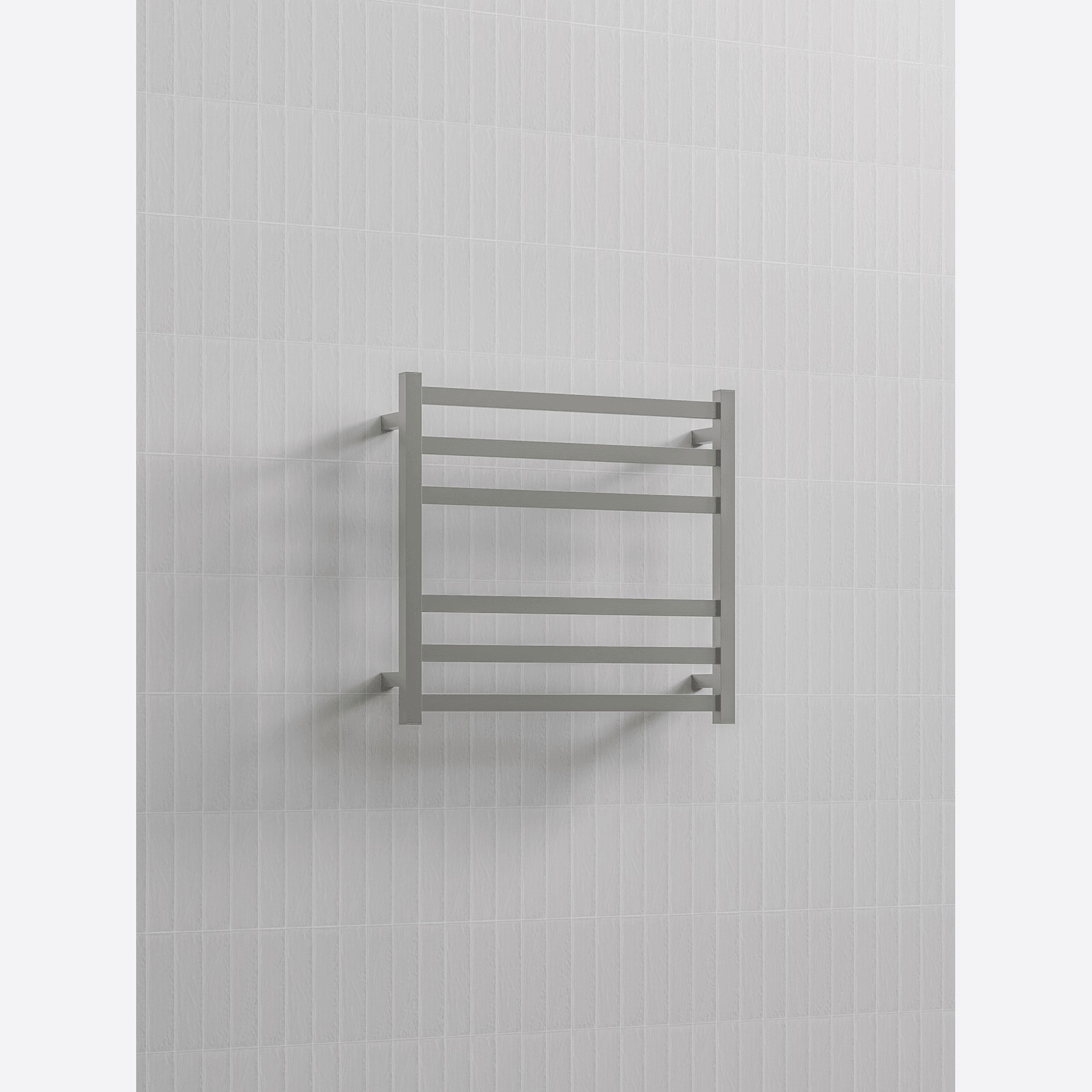 Square Heated Towel Ladders 600x650mm gallery detail image