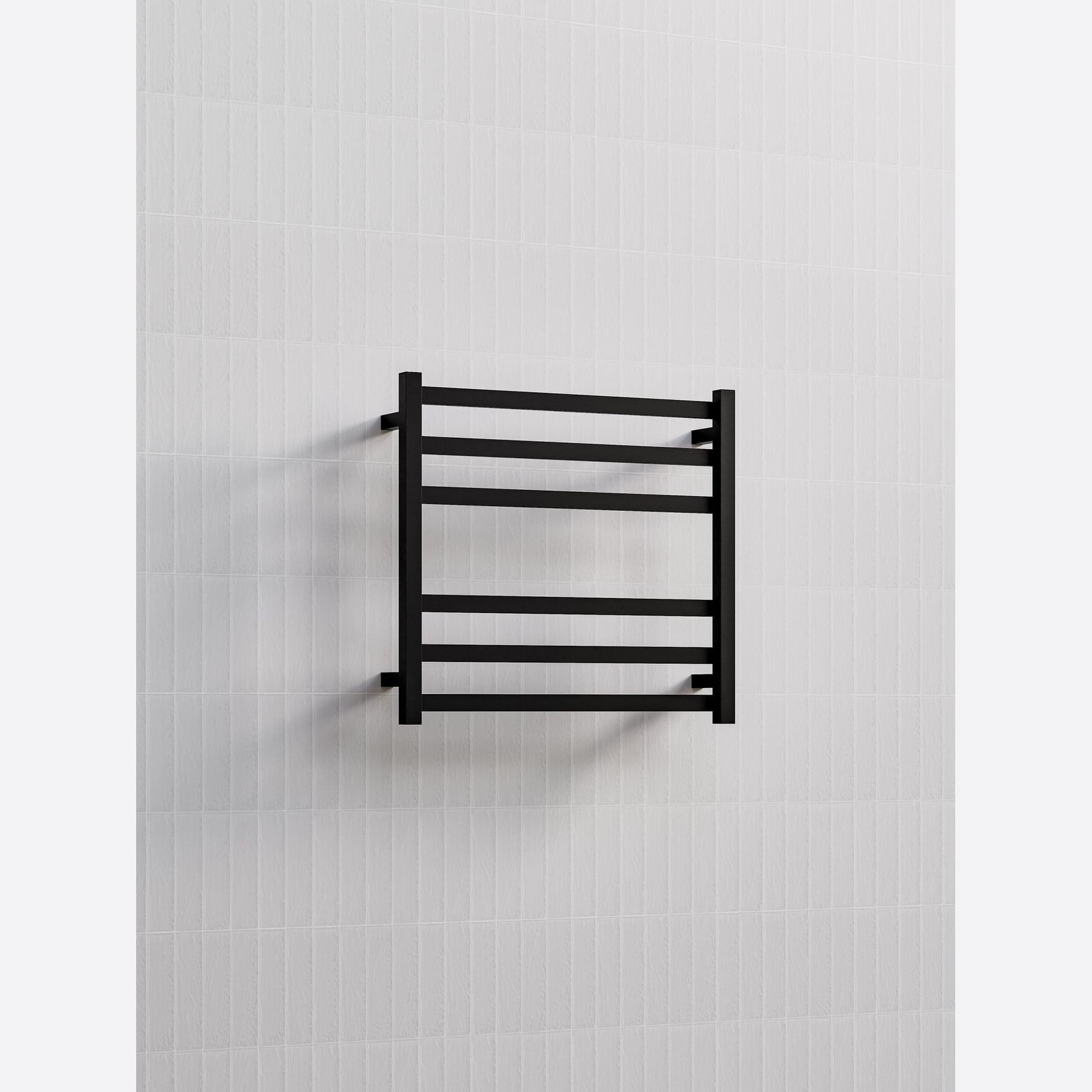 Square Heated Towel Ladders 600x650mm gallery detail image