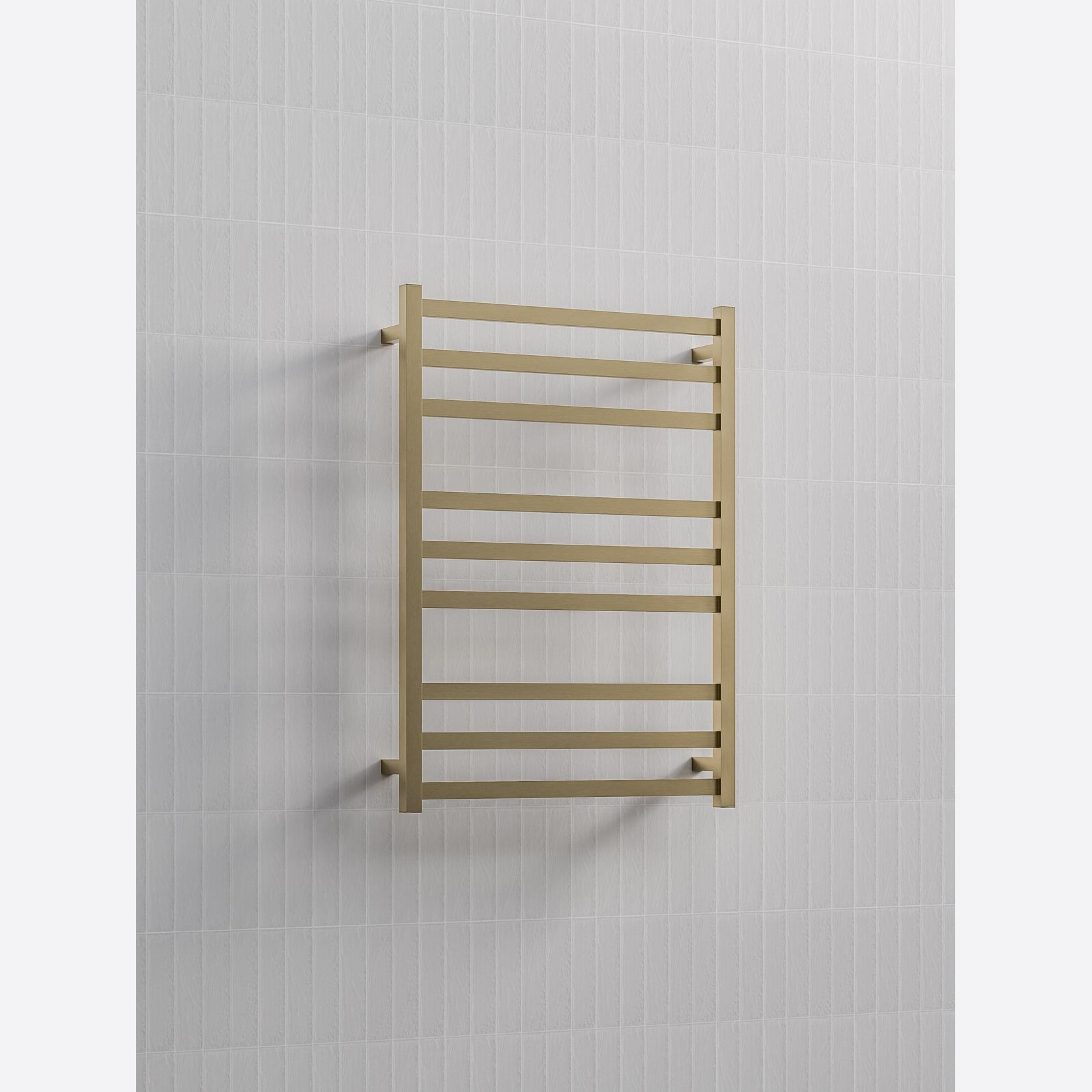 Square Heated Towel Ladder 900x650mm gallery detail image