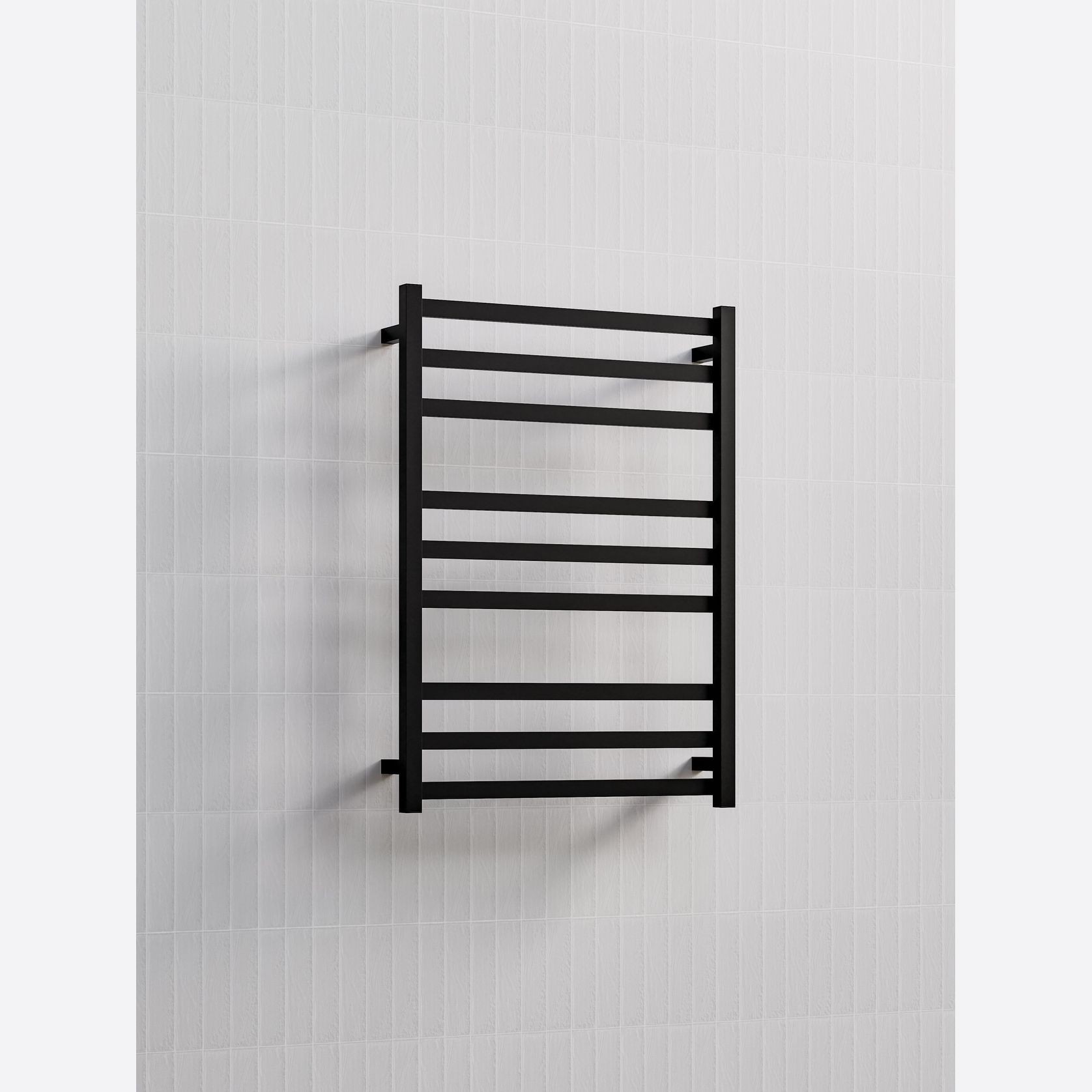Square Heated Towel Ladder 900x650mm gallery detail image