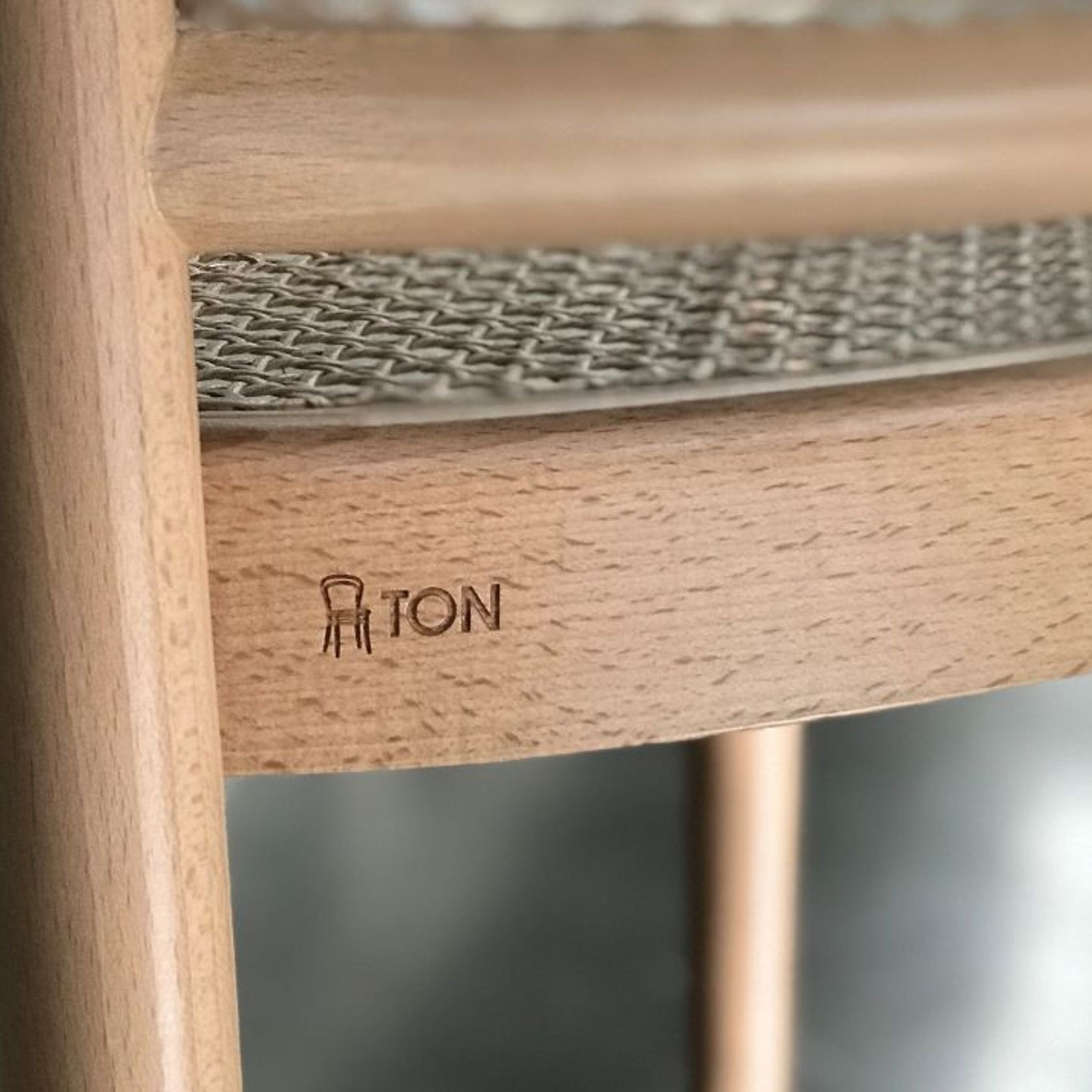 811 Hoffmann Armchair - Natural - by TON gallery detail image