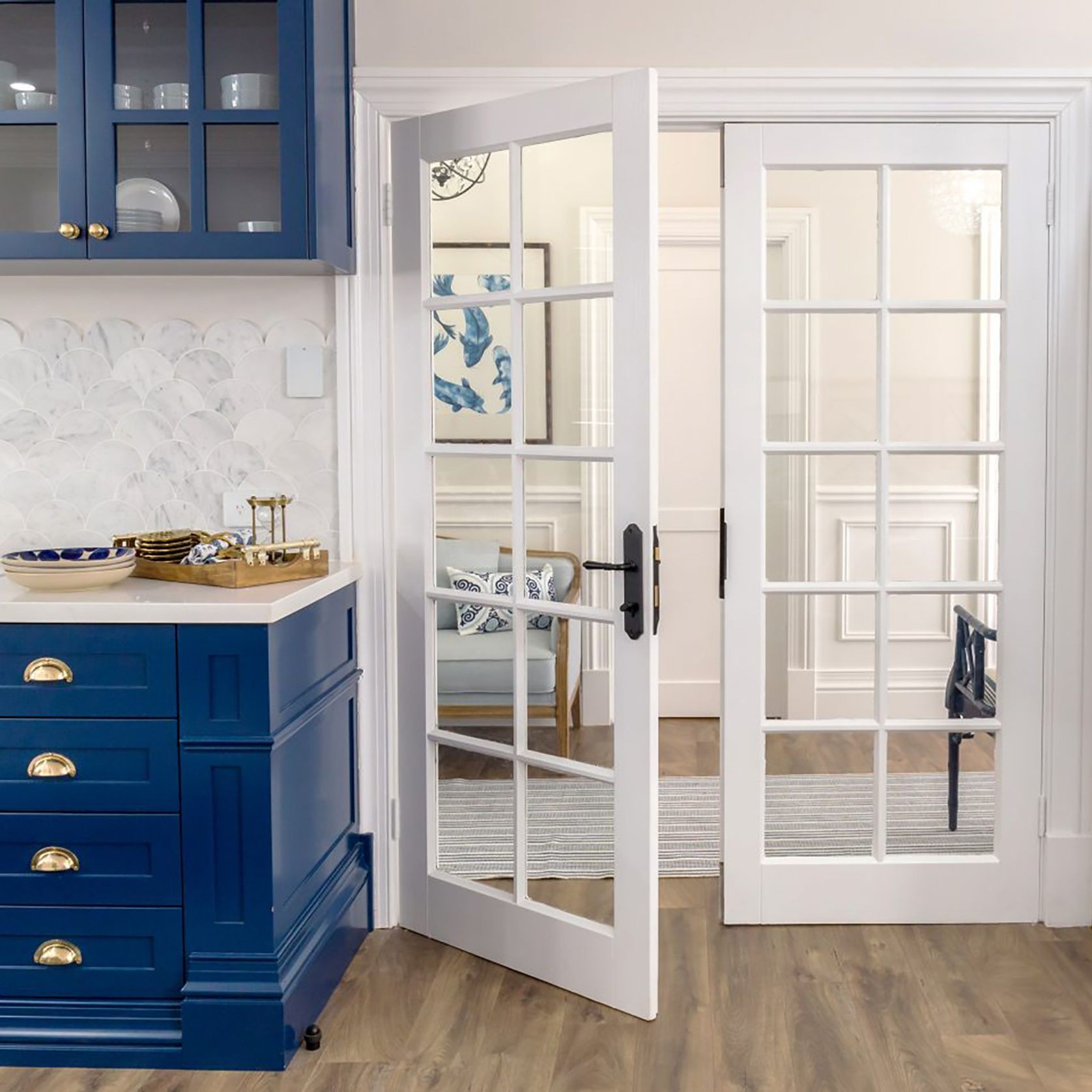 Iver Sarlat Lever on Shouldered Backplate Latch Matt Black 12712 - Customise to your needs gallery detail image