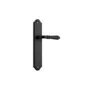 Iver Sarlat Lever on Shouldered Backplate Latch Matt Black 12712 - Customise to your needs gallery detail image