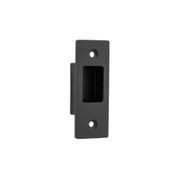 Iver Rectangular Flush Pull Privacy Set Matt Black for Sliding Doors 21413P *Pair* gallery detail image