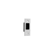 Iver Rectangular Flush Pull Privacy Set Brushed Chrome for Sliding Doors 21415P *Pair* gallery detail image