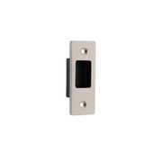Iver Rectangular Flush Pull Euro Lock Satin Nickel for Sliding Doors 21419E *Pair* gallery detail image