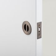 Iver Sliding Door Pull Round Privacy Signature Brass 21431 *Pair* gallery detail image