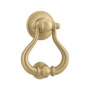 Iver Sarlat Door Knocker Brushed Brass 137mm x 115mm 4503 gallery detail image