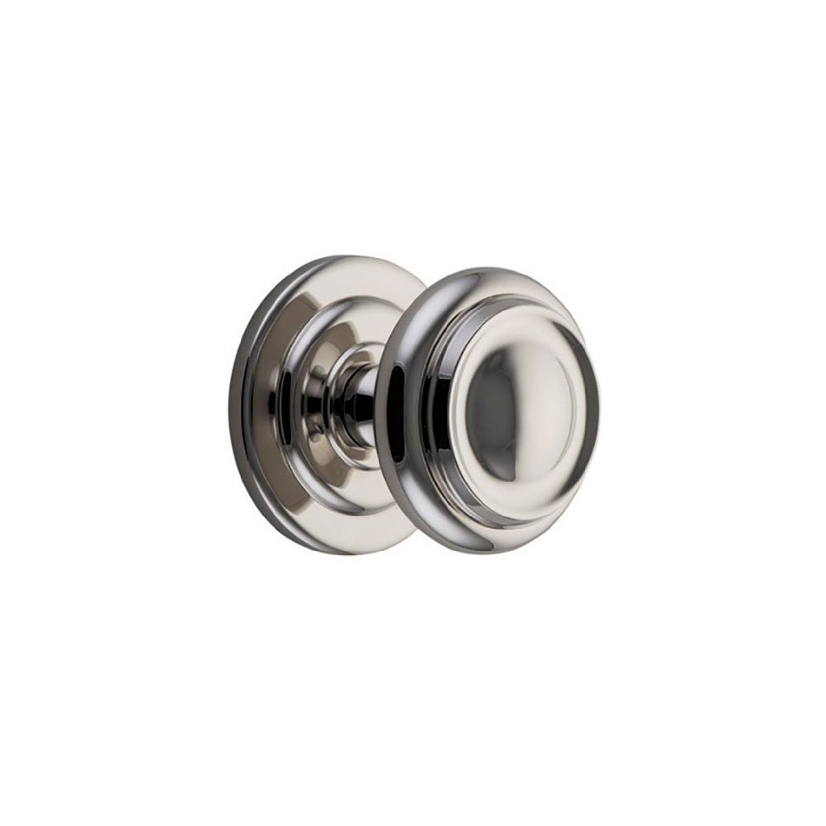Iver Centre Door Knob Sarlat BP107mm Polished Nickel 9408 gallery detail image