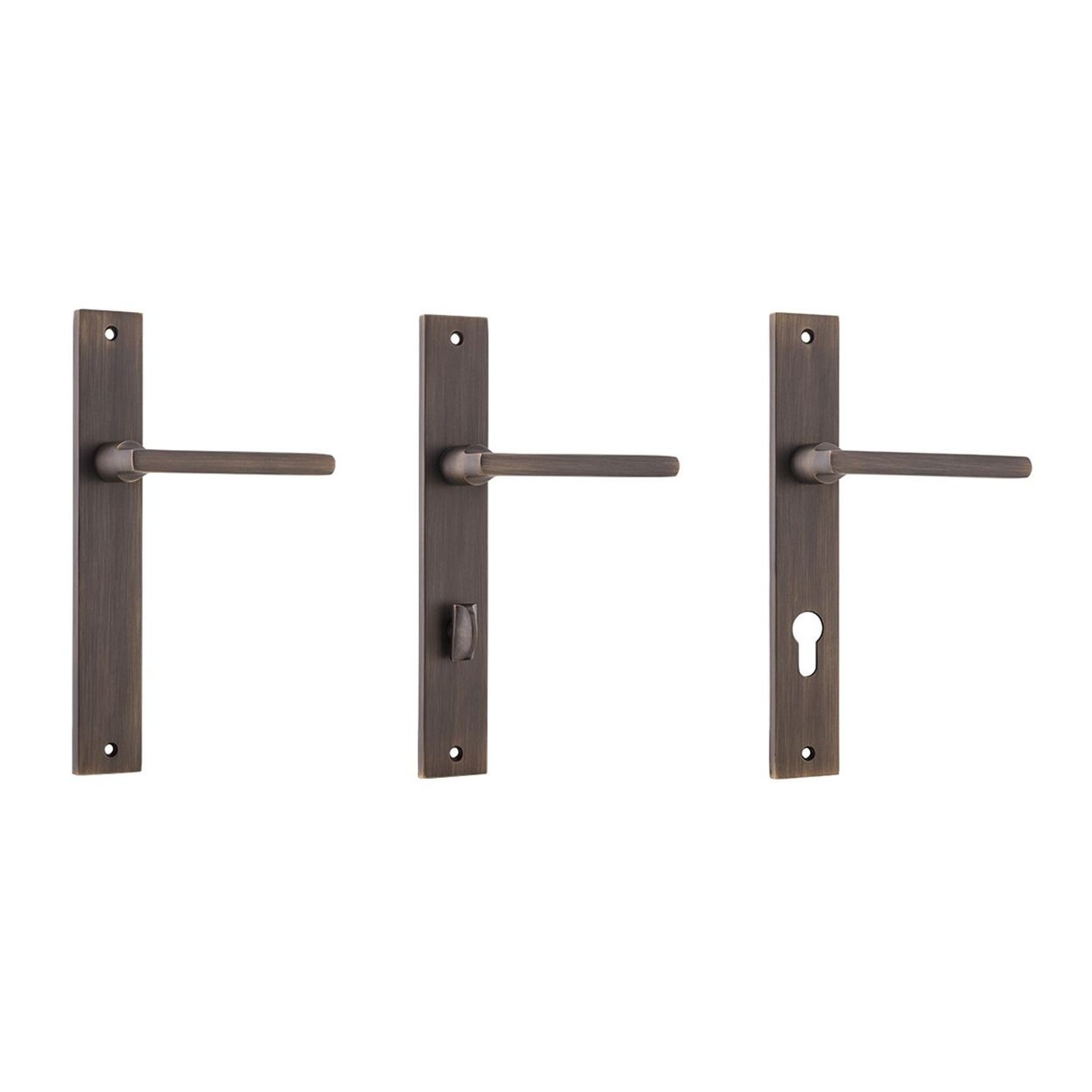 Iver Baltimore Lever Door Handle with Backplate gallery detail image