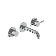 Tube 3 Hole Wall Mount Mixer gallery detail image