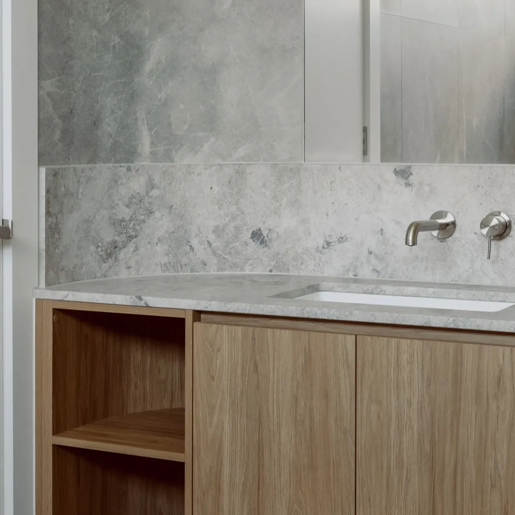 Tundra Grey Limestone Benchtop gallery detail image