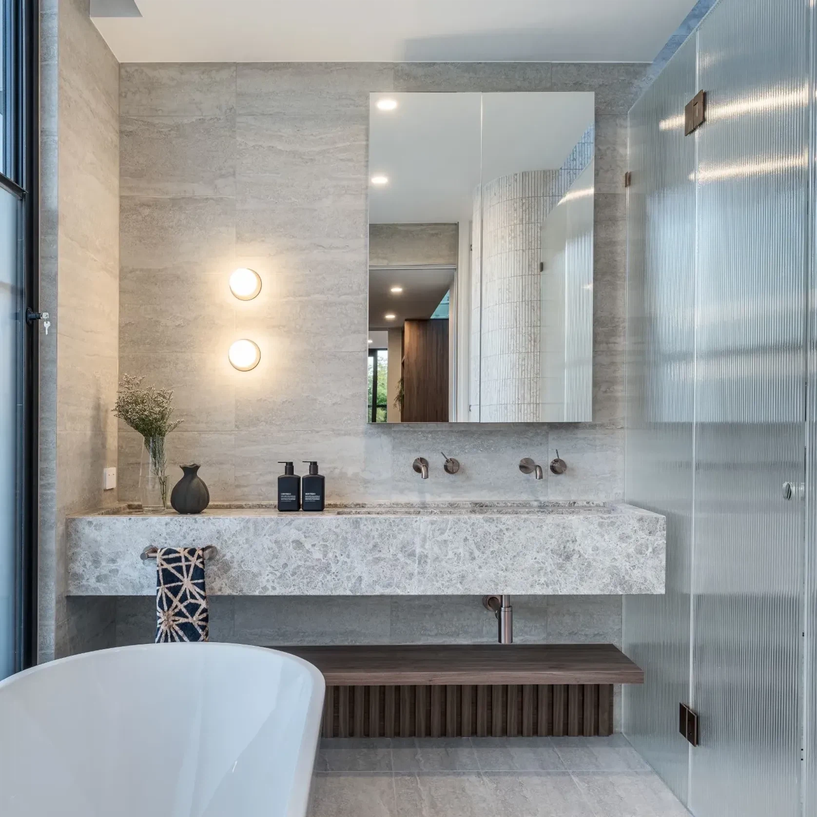 Turko Argento Limestone Benchtop gallery detail image