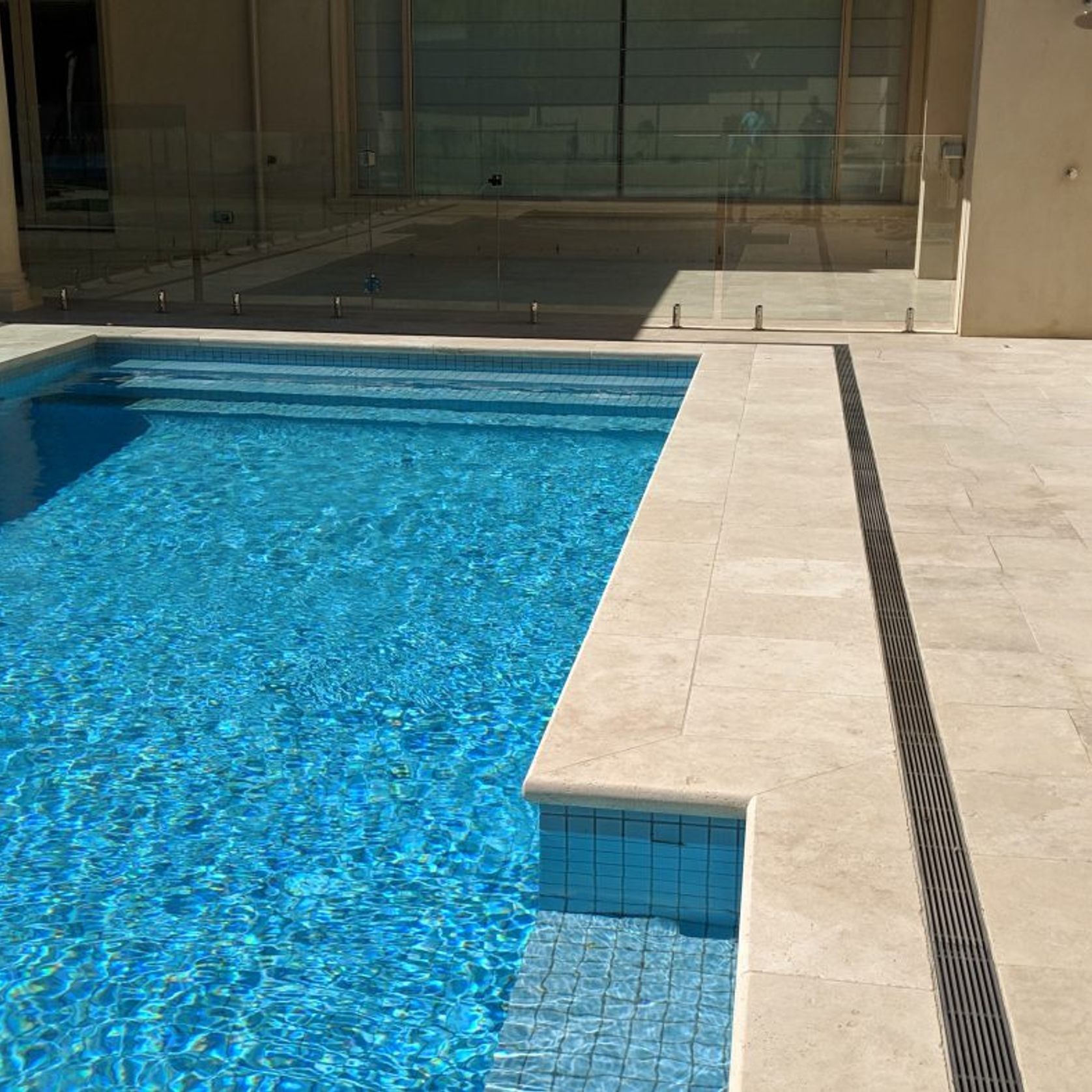 Tuscan Travertine Pool Coping gallery detail image