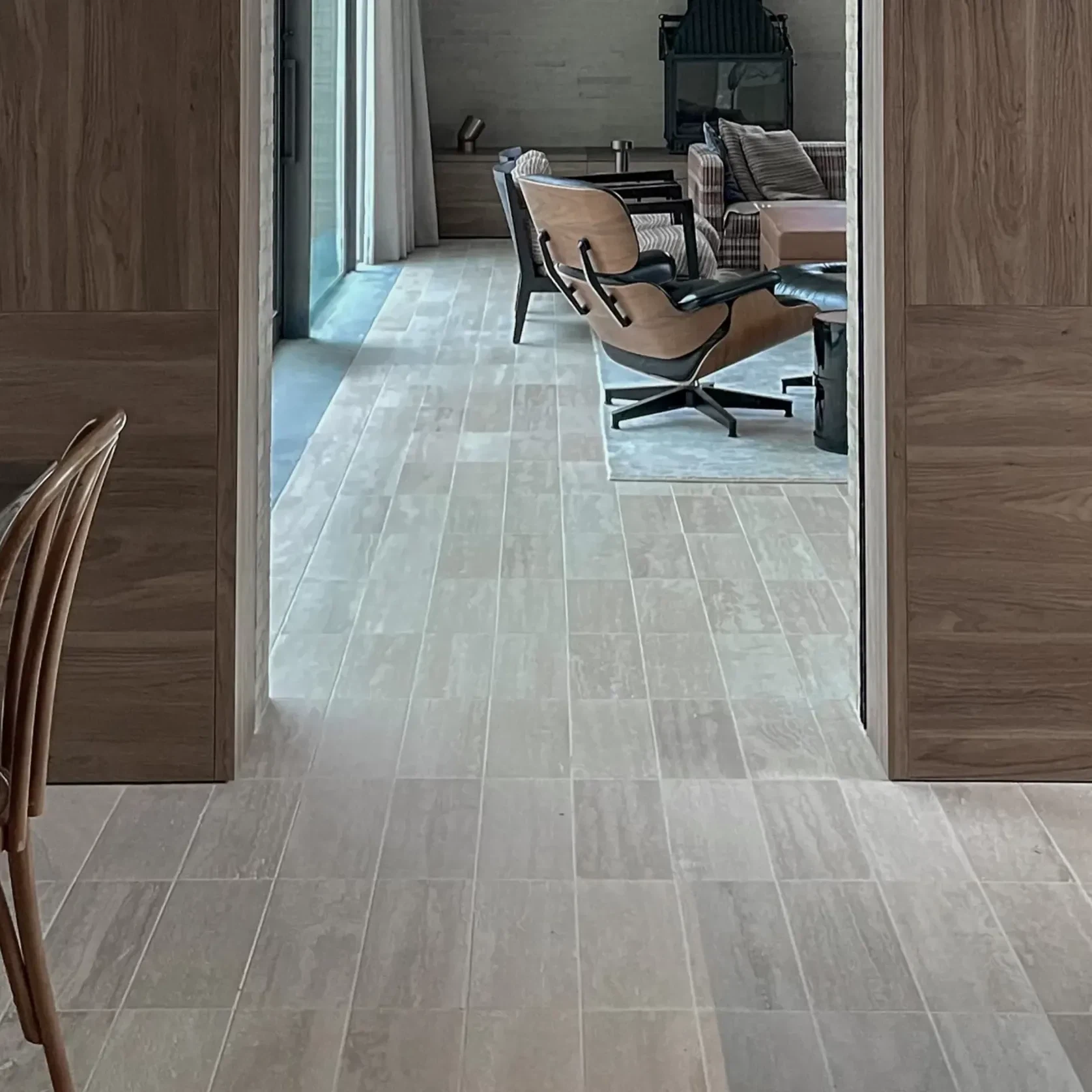 Tuscan Vein Cut Filled & Honed Travertine Tiles gallery detail image