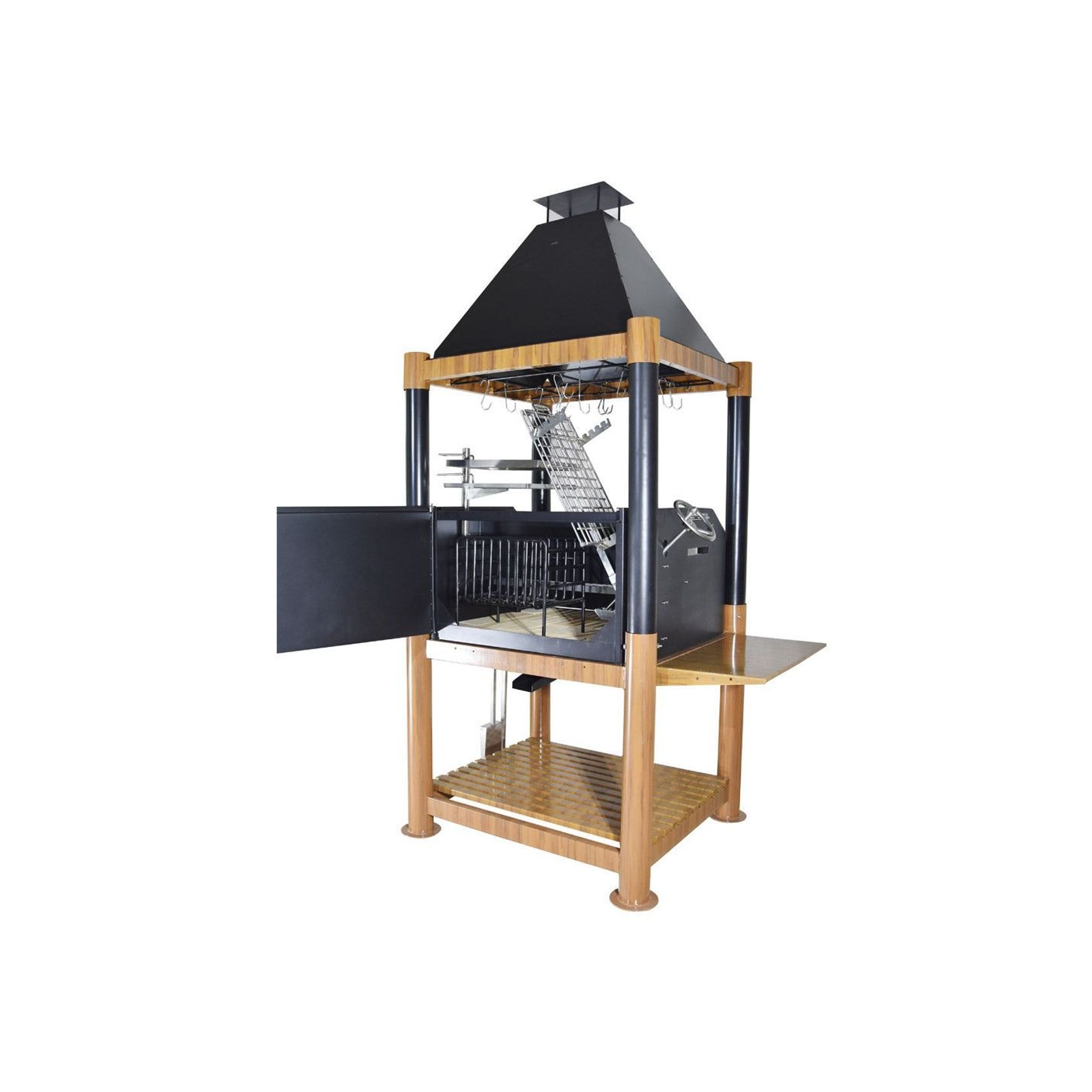 Tagwood BBQ Argentine Wood Fire & Charcoal Grill | BBQ02SI gallery detail image