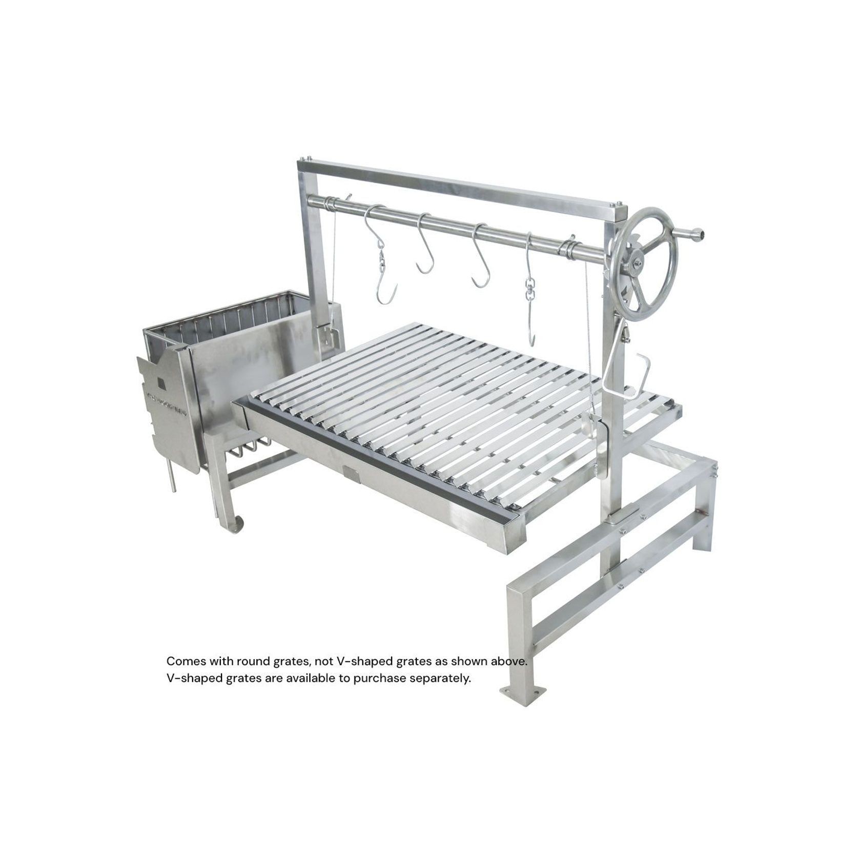 Tagwood BBQ09SS Insert-Style Argentine Parrilla Grill gallery detail image