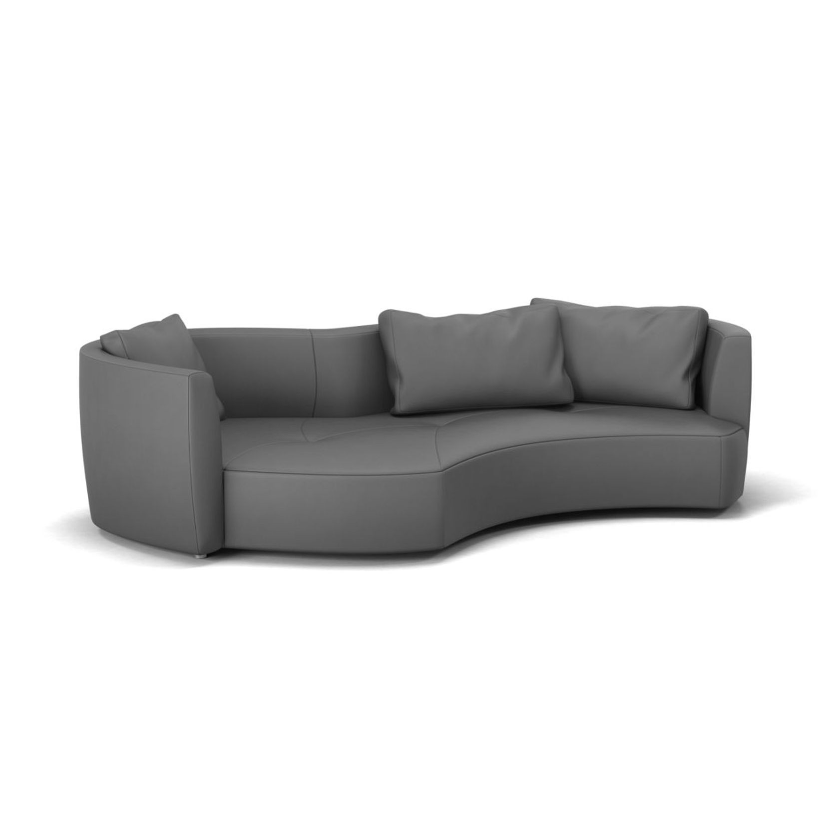 Tangram Round Sofa - Edge on Right gallery detail image