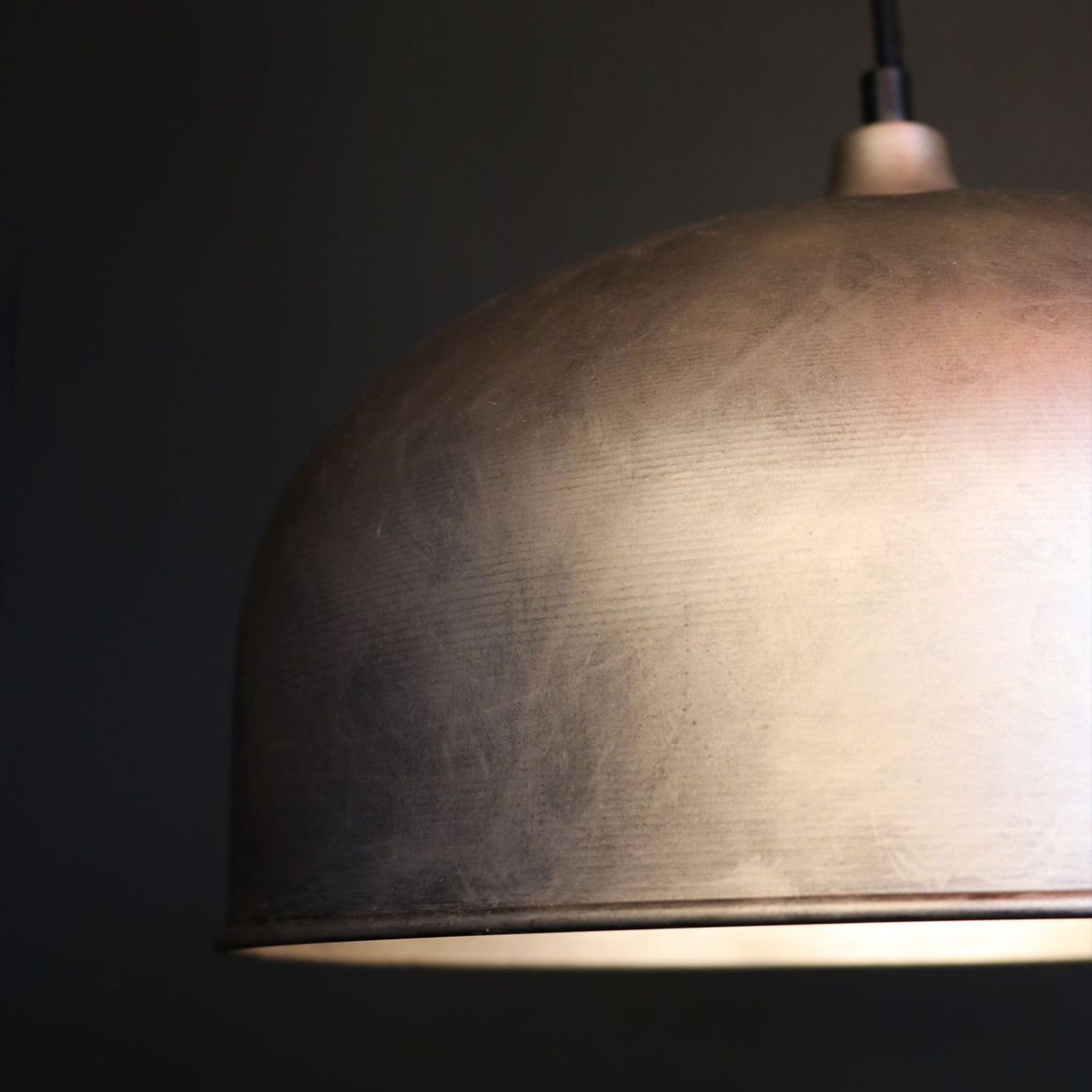 Tanner Custom Dome Pendant Light gallery detail image