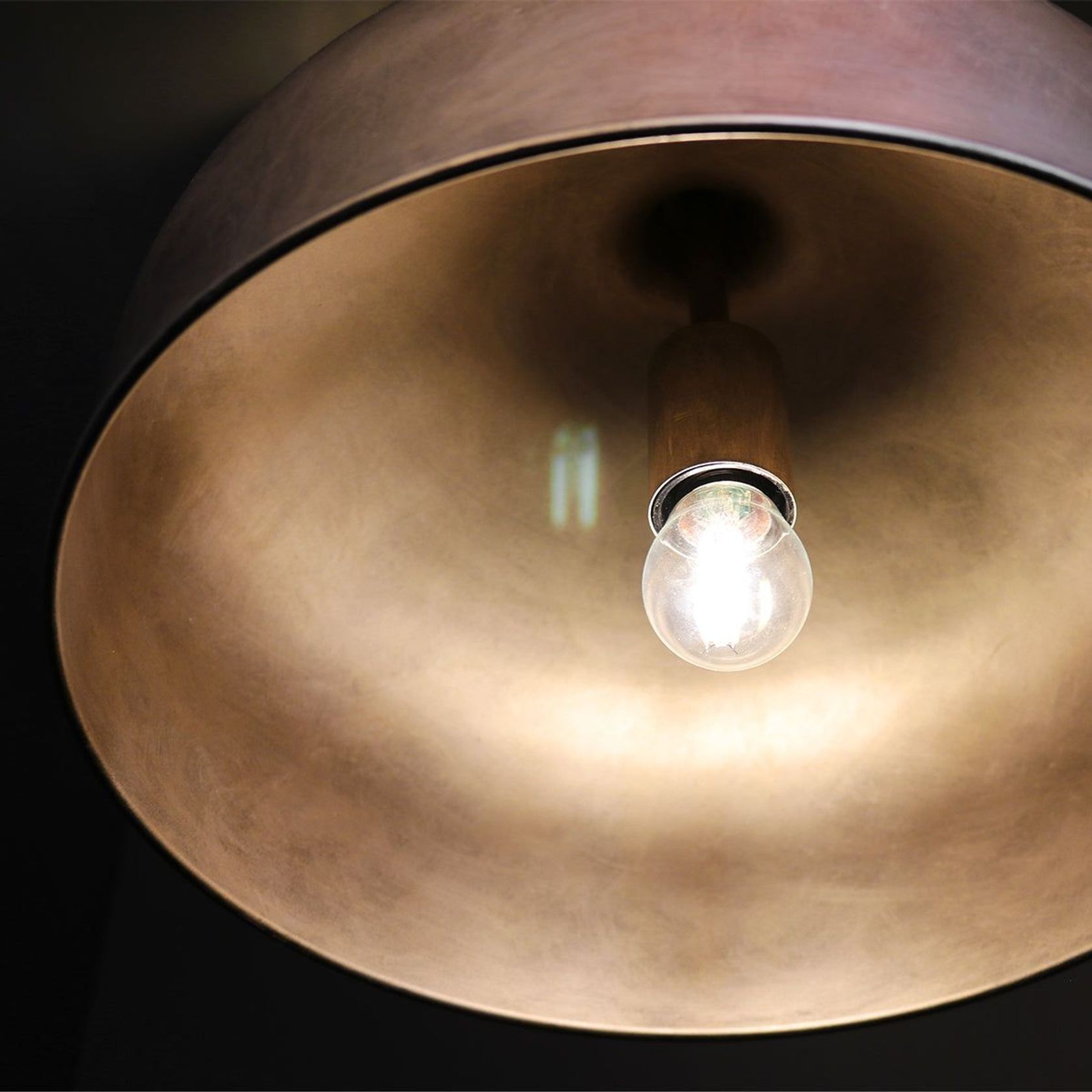 Tanner Custom Dome Pendant Light gallery detail image