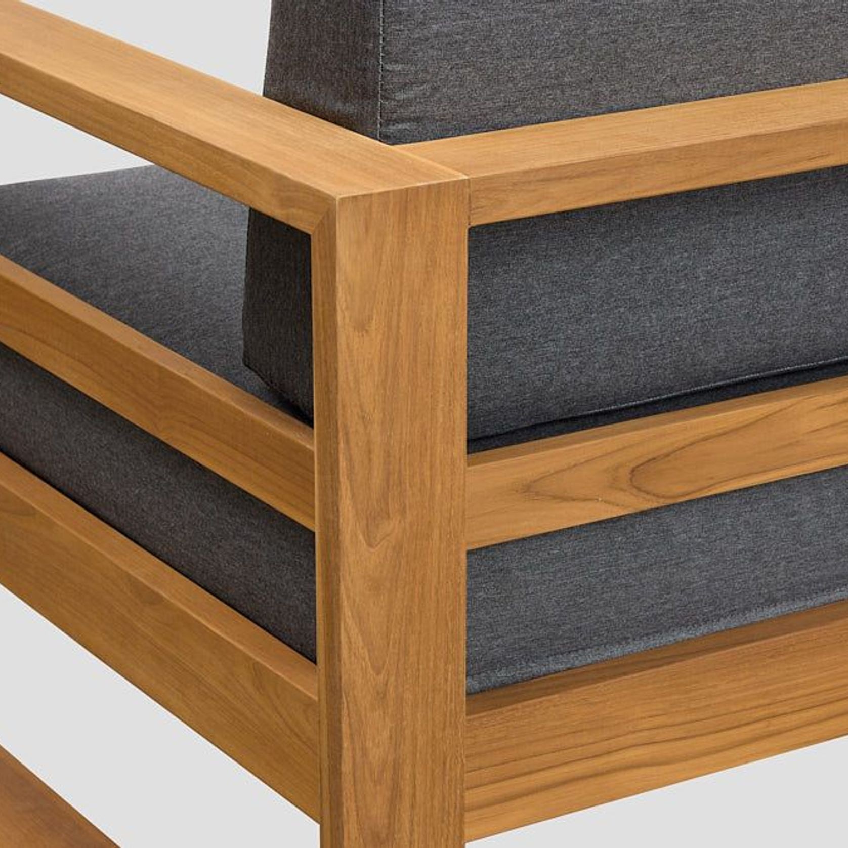 Tasman Teak Double Sofa gallery detail image