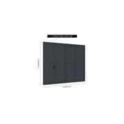 Bifold Shutter Wall For Tasman Freestanding Pergola gallery detail image